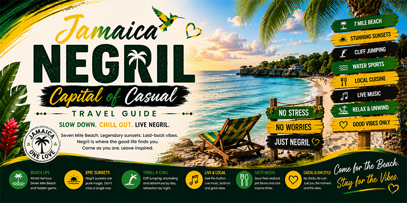 Welcome to Negril Capital of Casual Jamaica