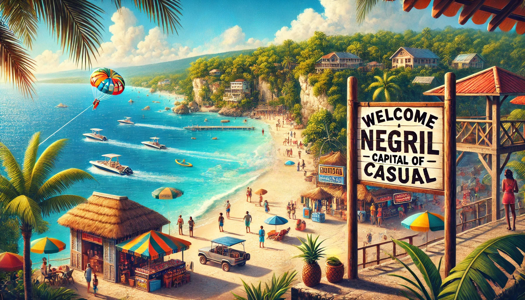 Welcome to Negril Capital of Casual Jamaica